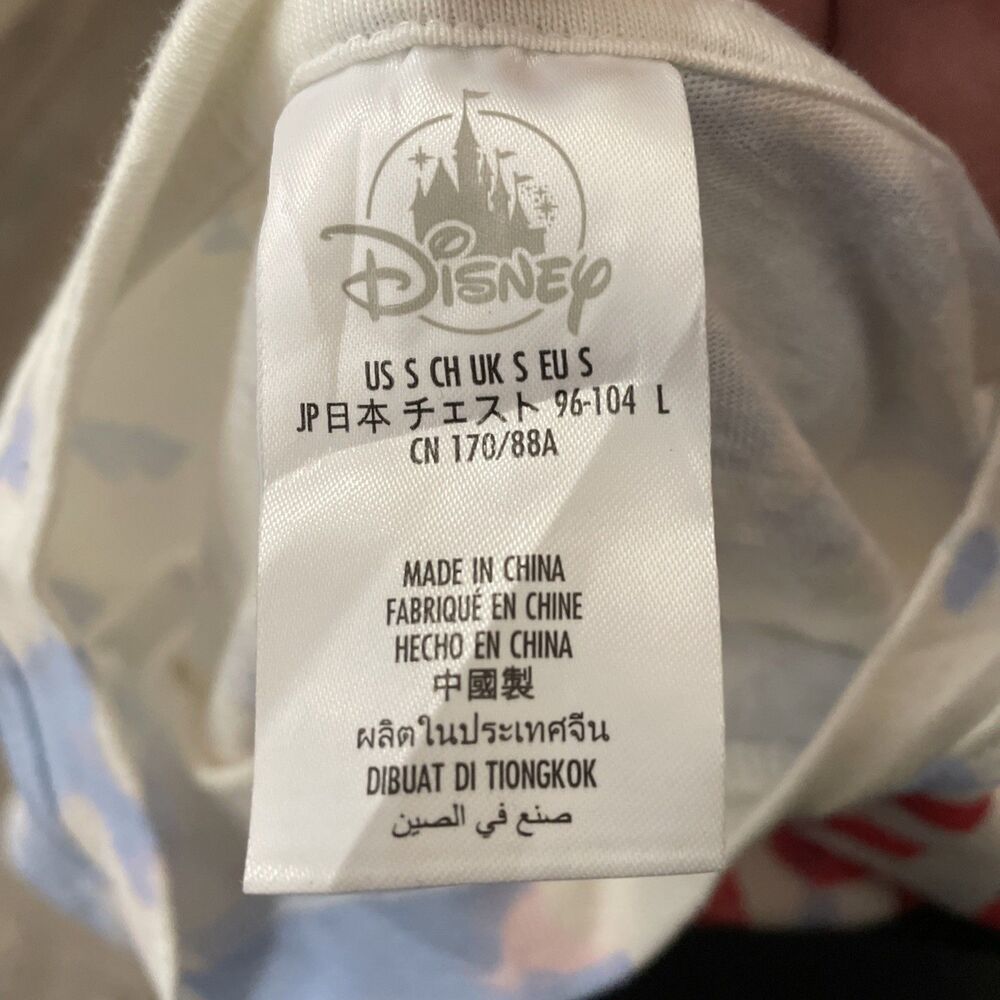 Disney Parks Mickey Mouse Americana Tie-Dye T-Shirt Adult Size Small NWT - Picture 5 of 7